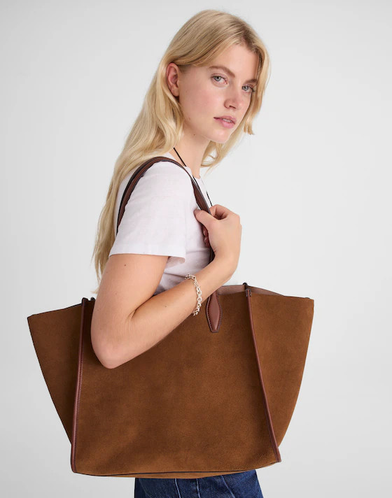 The Lexington Oversized Tote | Madewell | Madewell