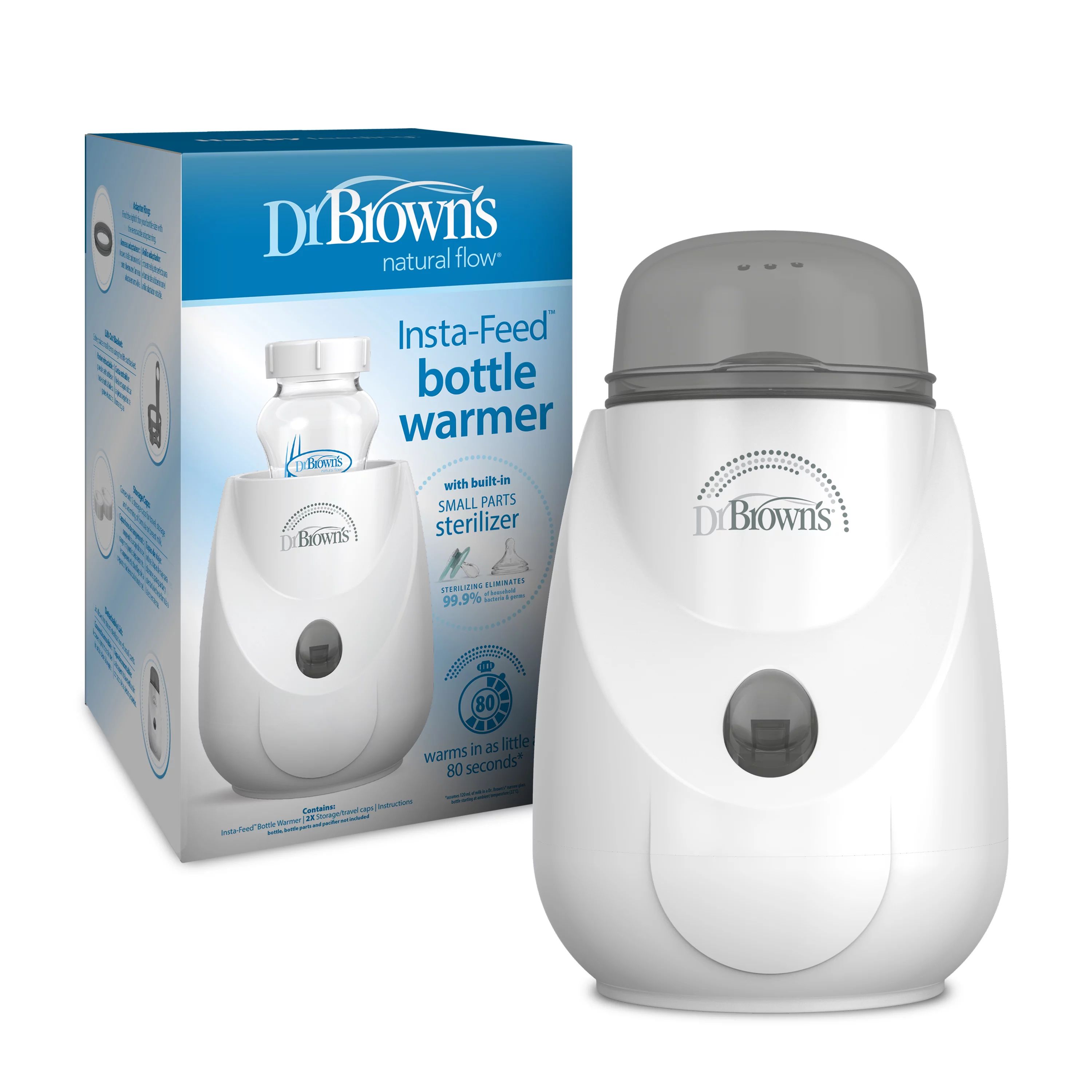 Dr. Brown’s Insta-Feed Baby Bottle Warmer and Sterilizer | Walmart (US)