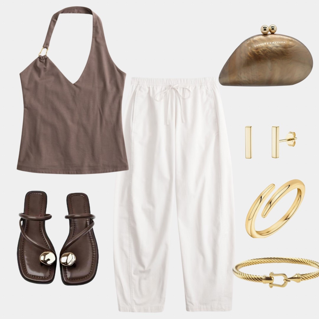 Chic but simple neutral outfit 

#LTKSpringSale #LTKSaleAlert #LTKSeasonal