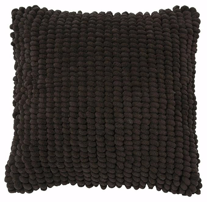 Ashley Furniture Signature Design - Lukas Textured Solid Throw Pillow - Contemporary - Black | Amazon (US)