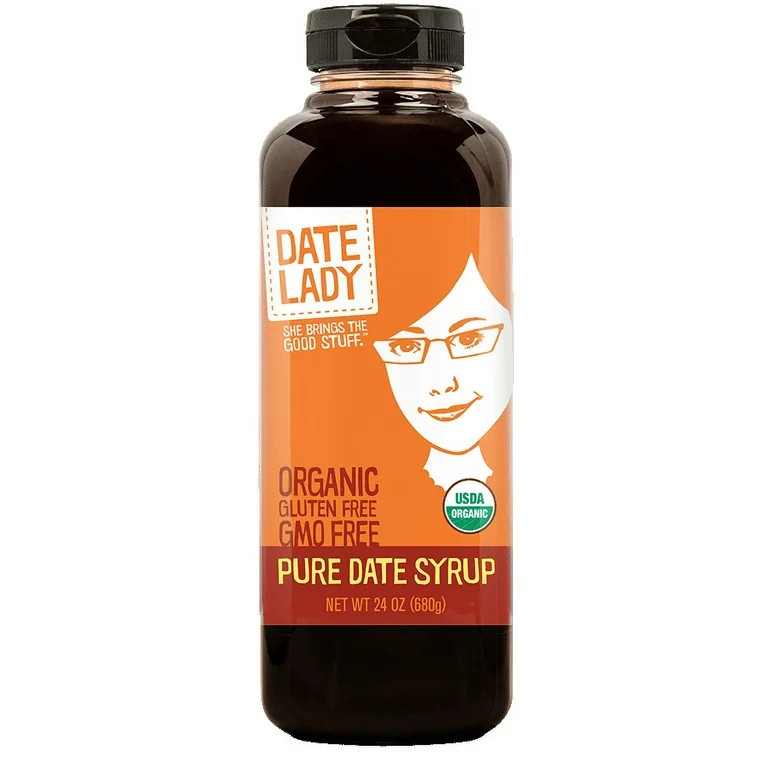 Date Lady Date Syrup 1.5lb Squeeze Bottle, 1 ingredient: 100% Organic Dates. Vegan, Paleo, Gluten... | Walmart (US)