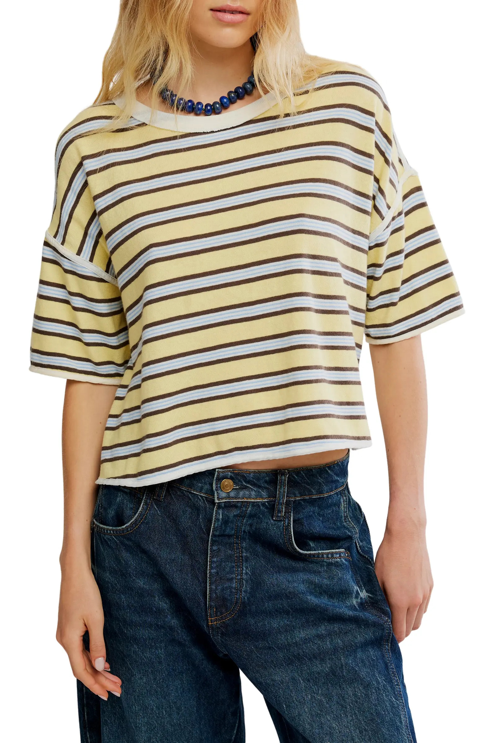 Clean Rugby Stripe Cotton Top | Nordstrom