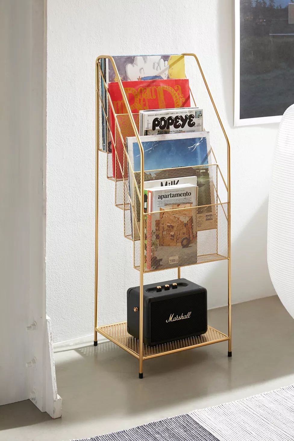 Adelaide Vinyl Storage Shelf | Urban Outfitters (US and RoW)