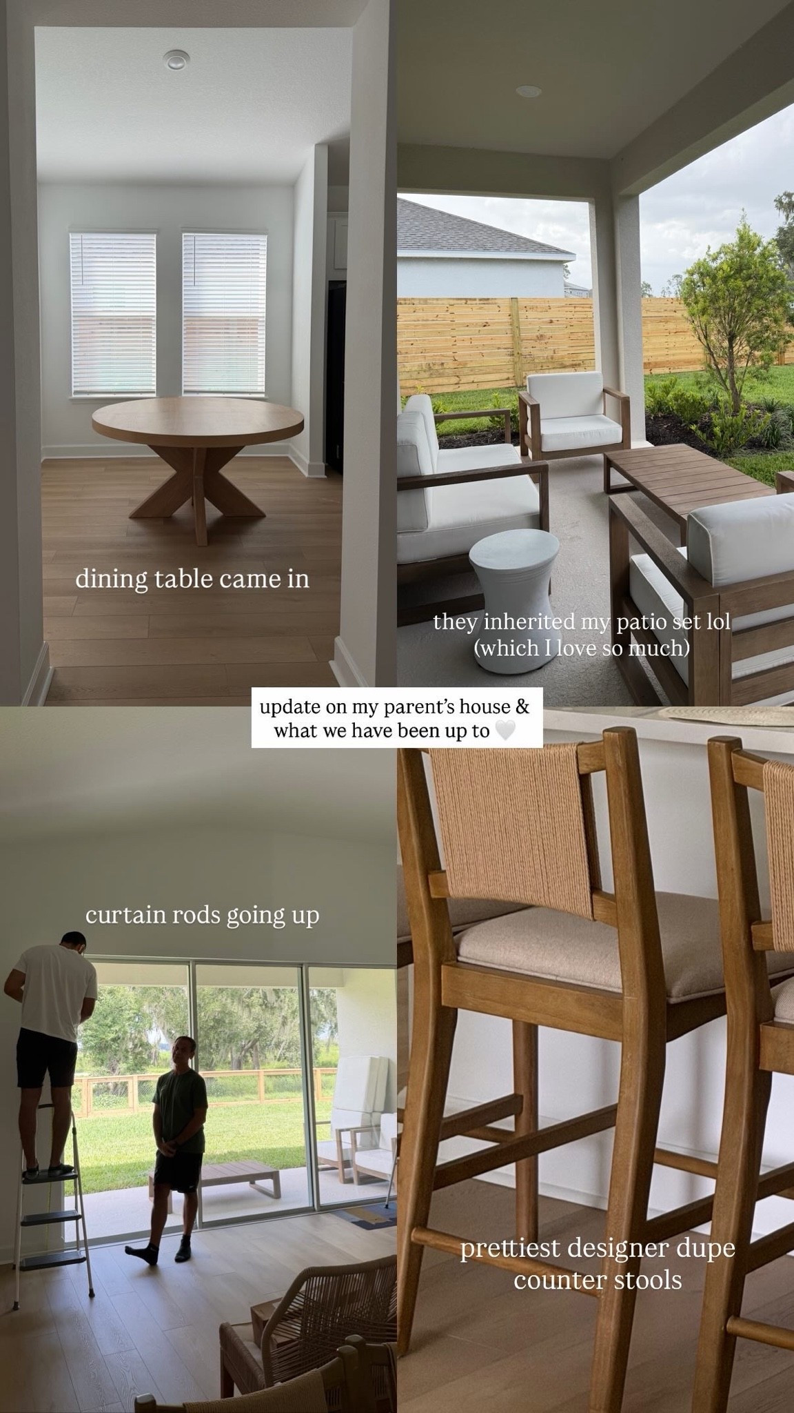 starting to furnish my my parent’s house and I’m obsessed with these pieces! 

#diningtable #potterybarn #counterstools #nathanjames

#LTKHome