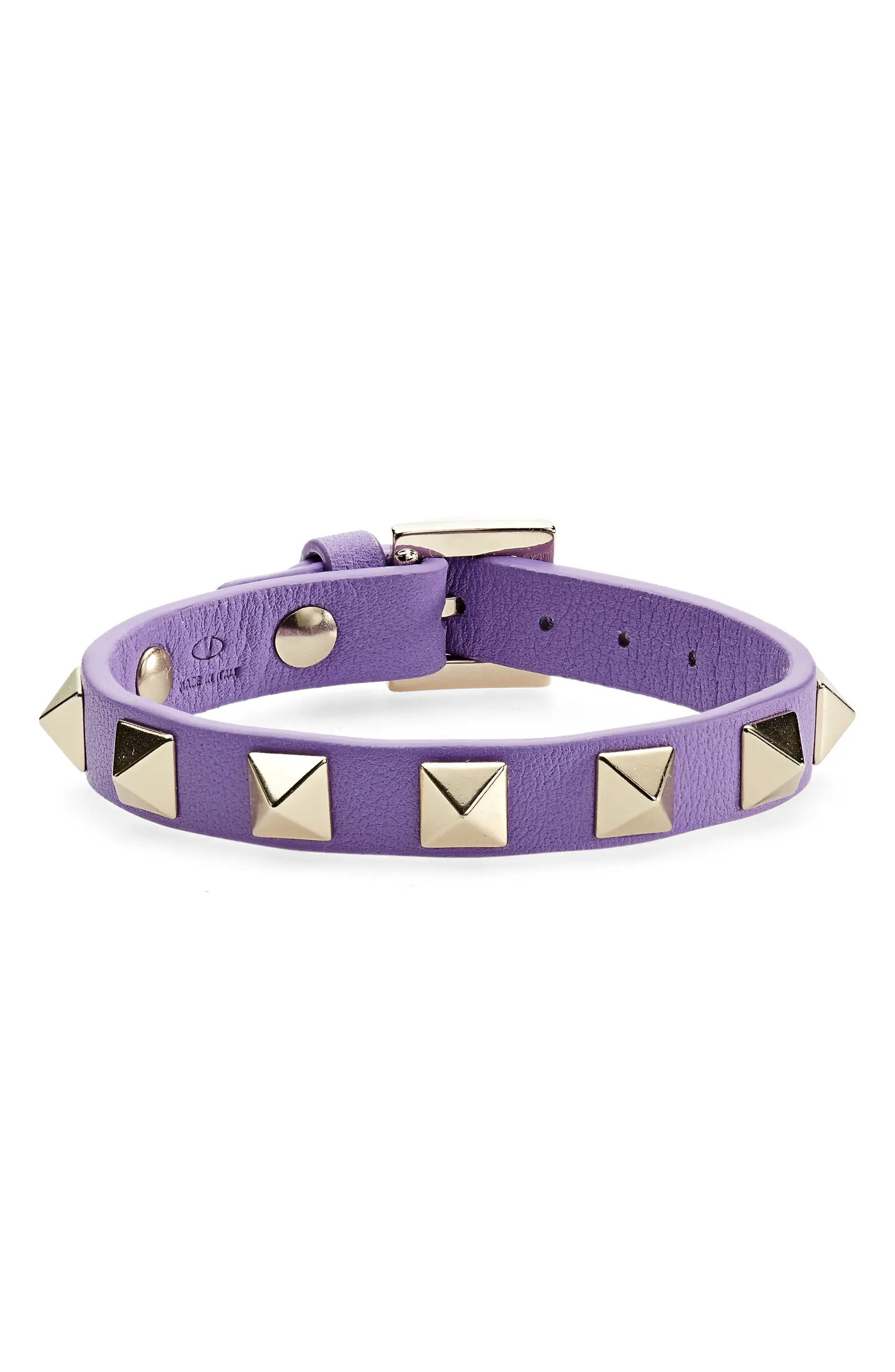 Rockstud Leather Bracelet | Nordstrom