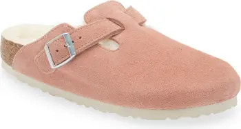 Birkenstock Boston Genuine Shearling Lined Clog | Nordstrom | Nordstrom