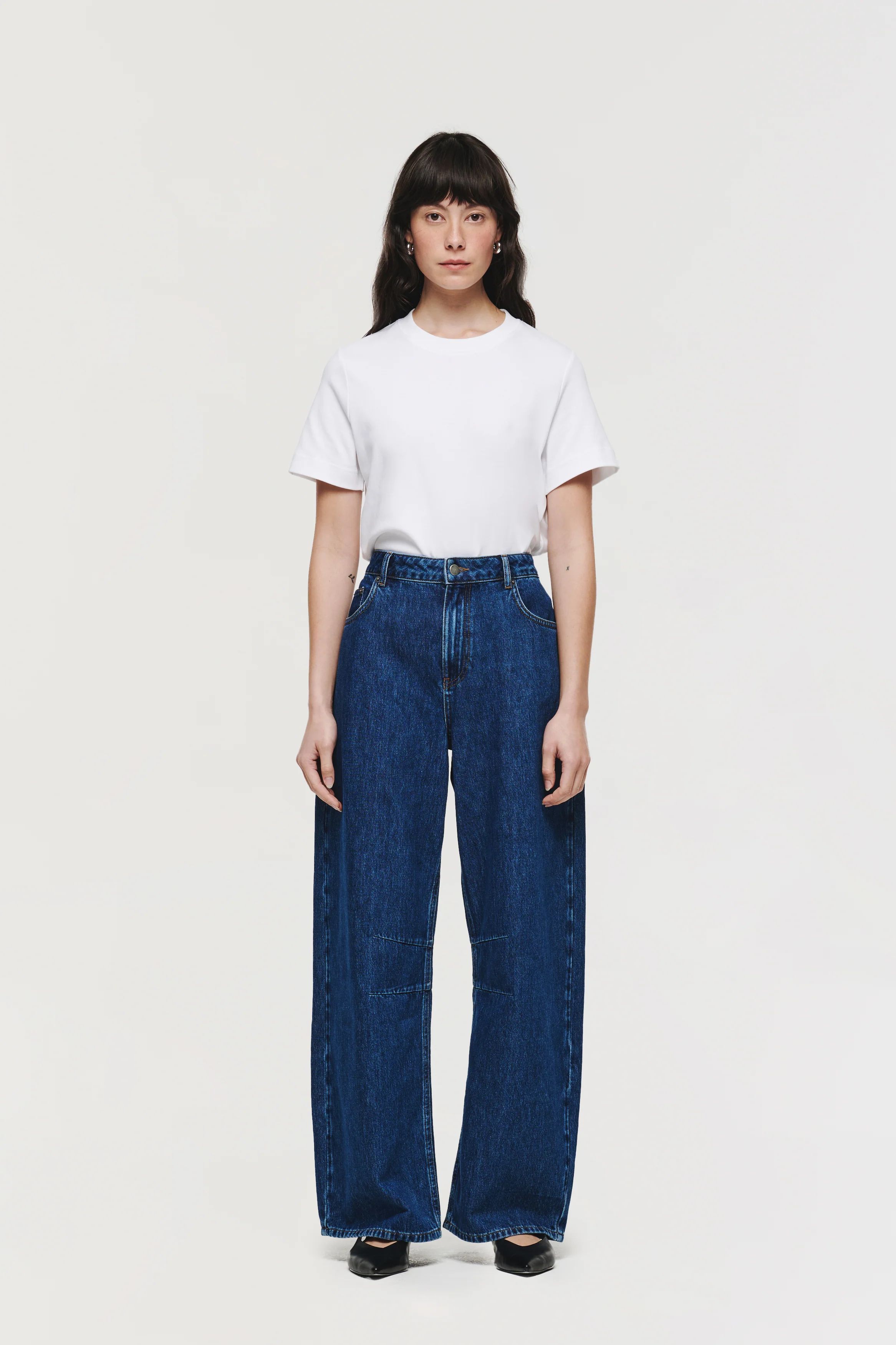 Markus | Horseshoe Denim Jeans in Mid Blue | ALIGNE | Aligne UK