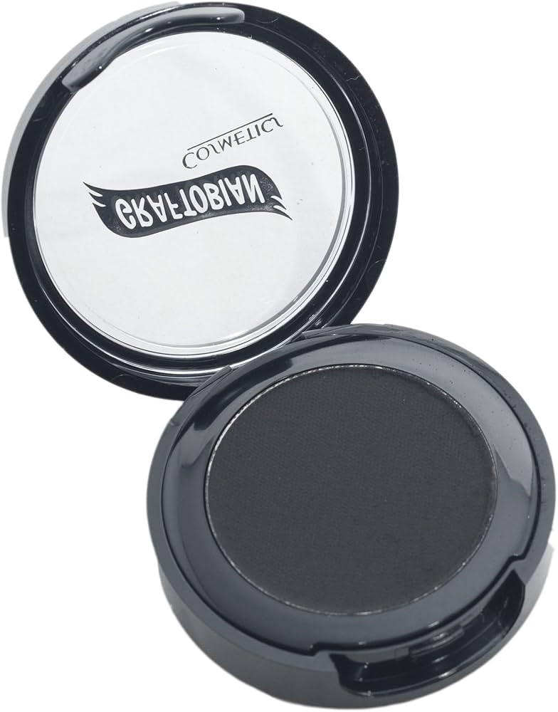 Graftobian Jet Black Cake Eyeliner - Smudge Proof, Long Lasting, Water Activated Pressed Powder E... | Amazon (US)