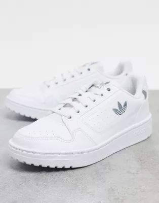 adidas Originals NY 90 trainers in white | ASOS (Global)