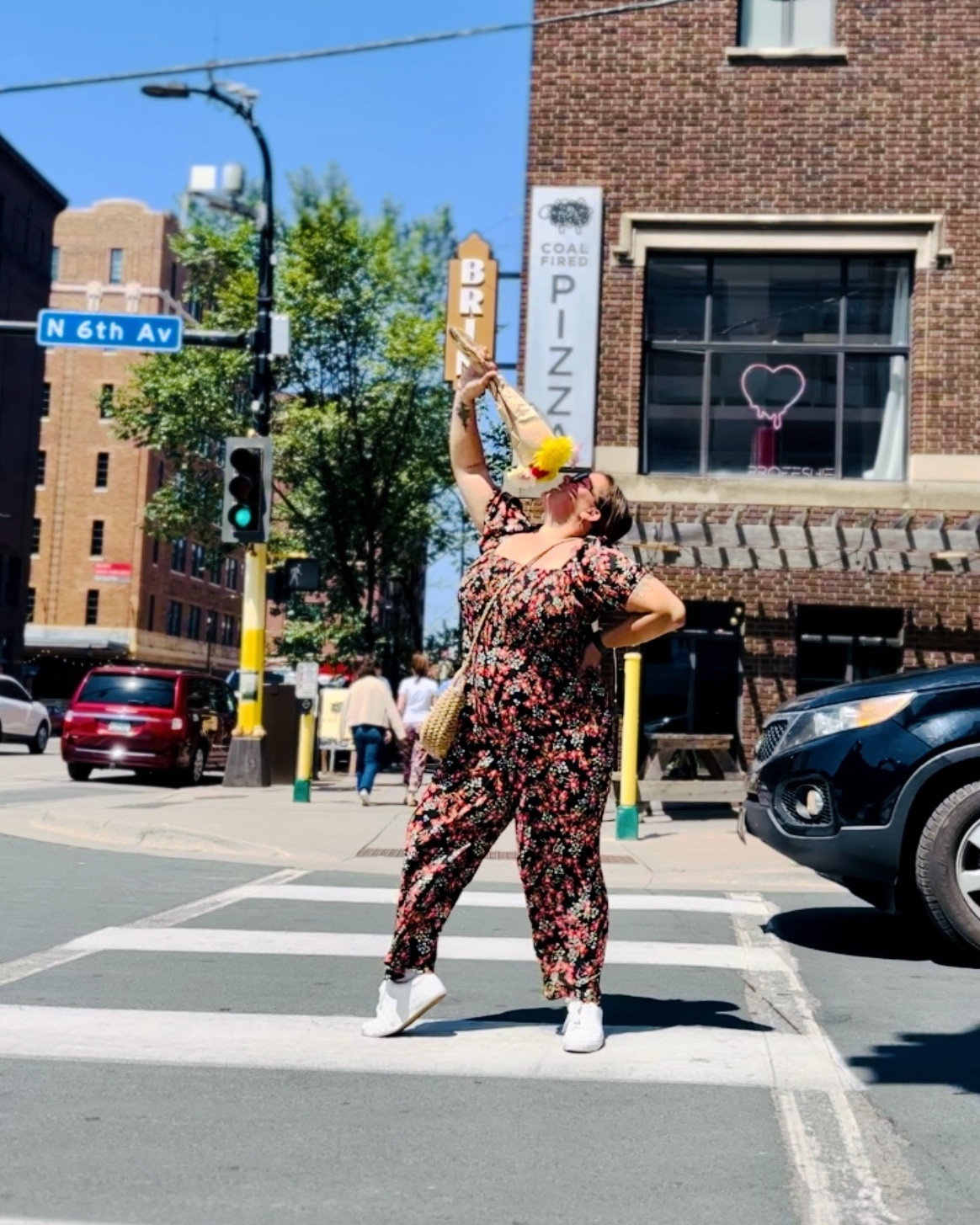 Don’t mind me.. just stopping to smell the roses 💐

If you can’t tell from the rest of my LTK yet, I LOVE jumpsuits!

And this one is my absolute favorite of the bunch.

It’s fun, comfortable, and great for a variety of events!

From a friendly brunch to date night, this jumpsuit is versatile and always earns my compliments 🥰

I pairs it with my trusty white tennis shoes and this rattan bag for a casual day look.

#LTKFindsUnder50 #LTKStyleTip #LTKMidsize
