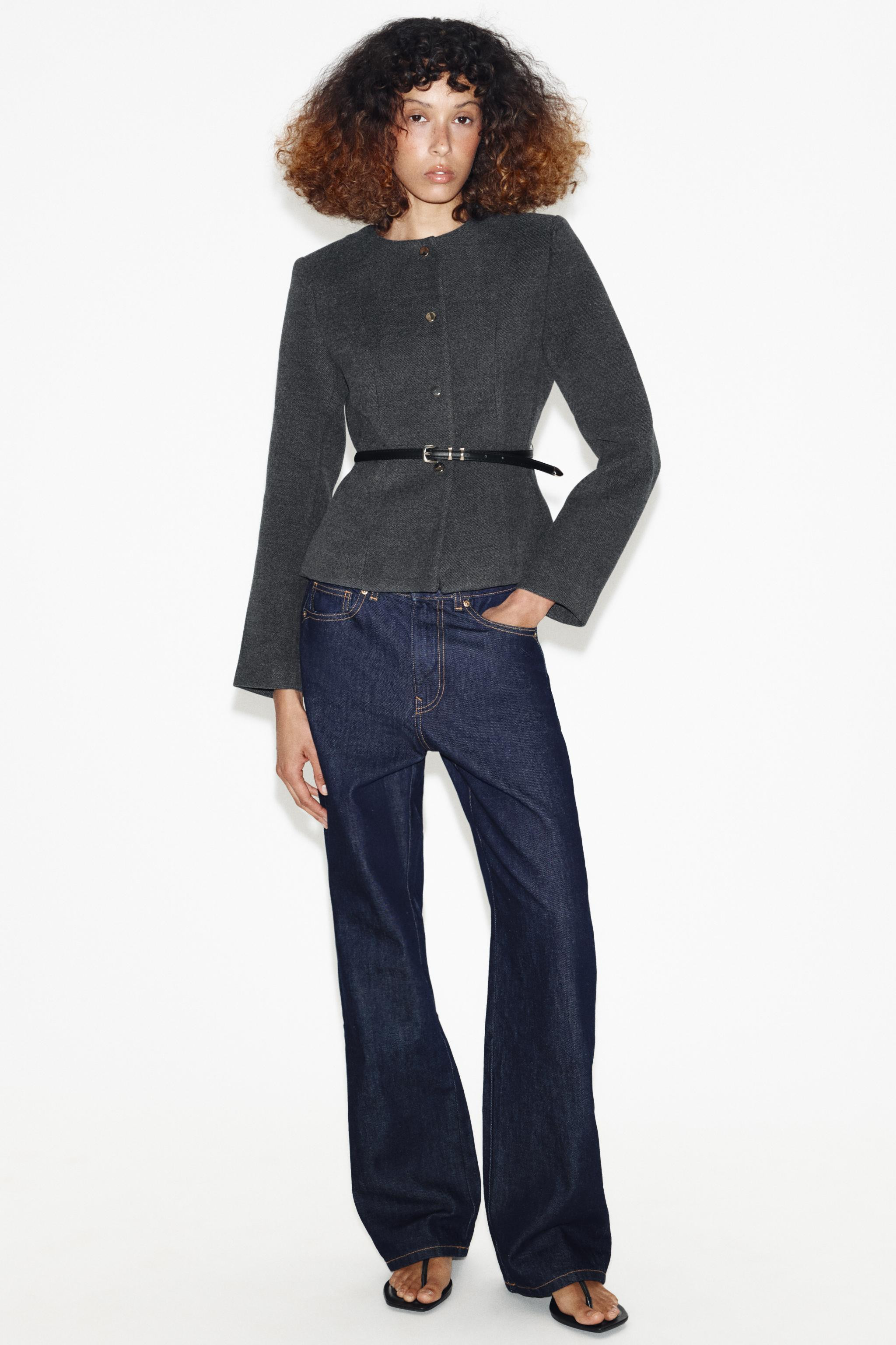 SOFT BELTED JACKET | Zara UK