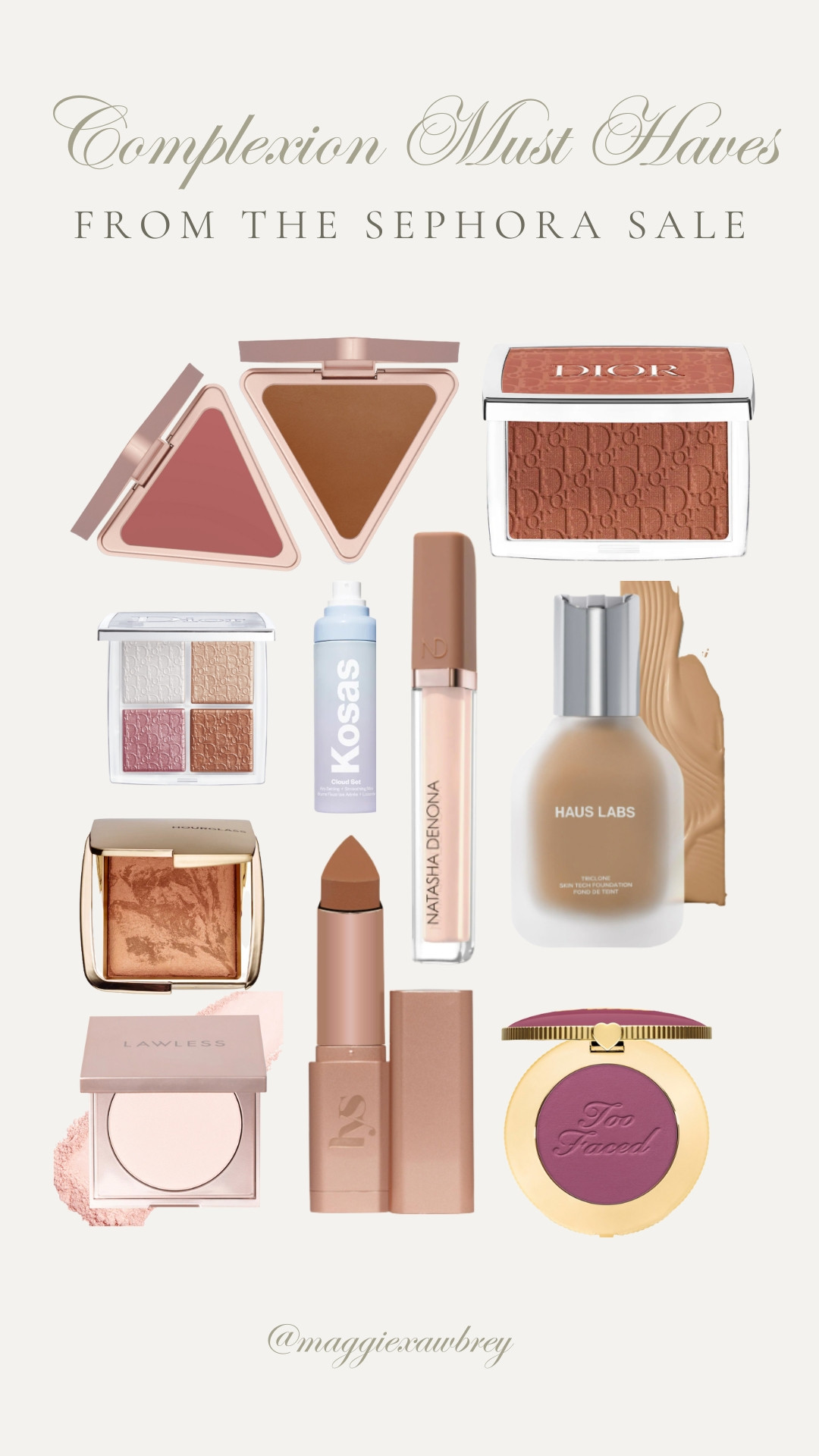 can't live without these complexion products atm 🤍 

 #makeupmusthaves #sephorapicks #complexionfavs #sephorasale