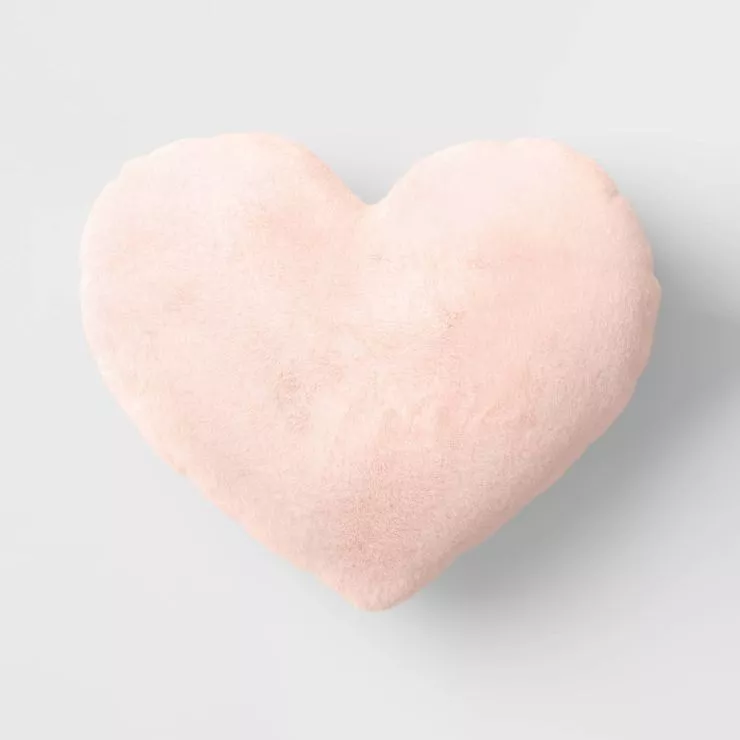 Oversized 2024 heart pillow