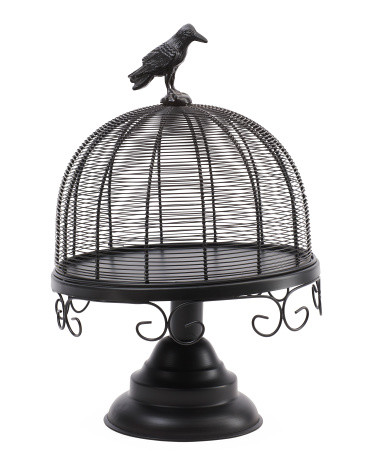 11.5x18.5 Raven Cage Cheese Dome | TJ Maxx