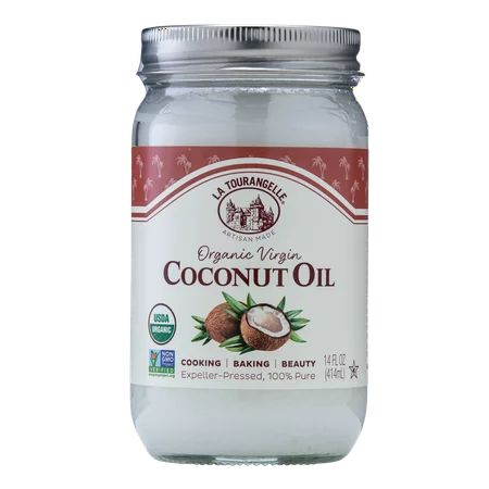 La Tourangelle, Organic Virgin Unrefined Coconut Oil, 30 fl oz (887 ml) | Walmart (US)