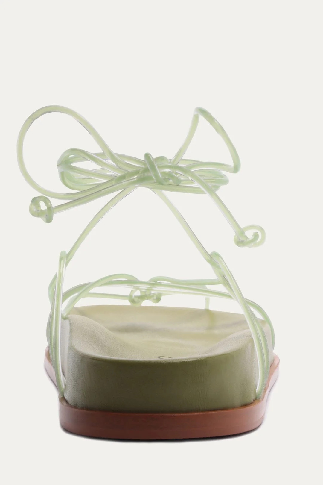 Green Spaghetti Jelly Anatomic Flat Sandal | FARM Rio | FarmRio (US)