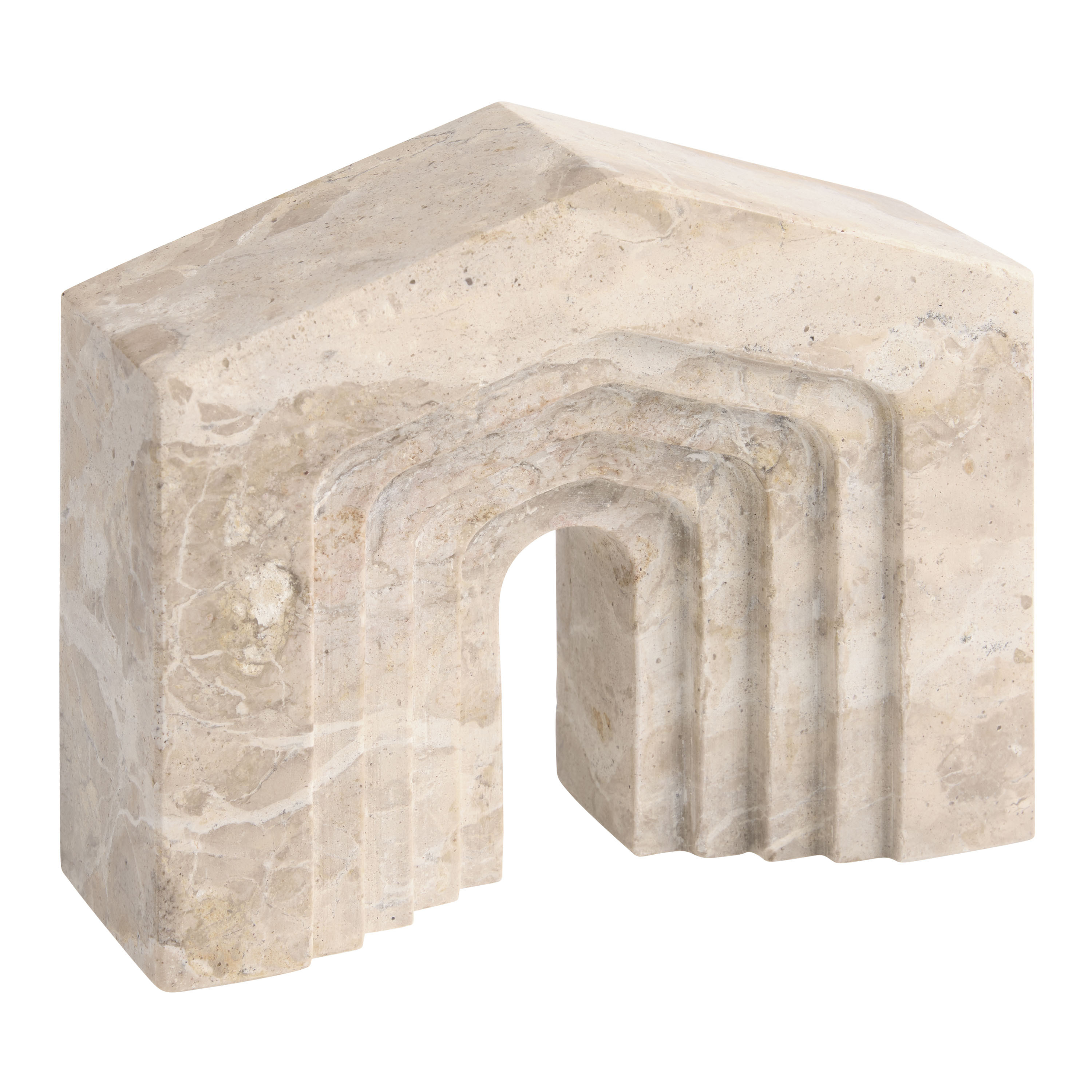 Natural Marble Arch Decor | World Market