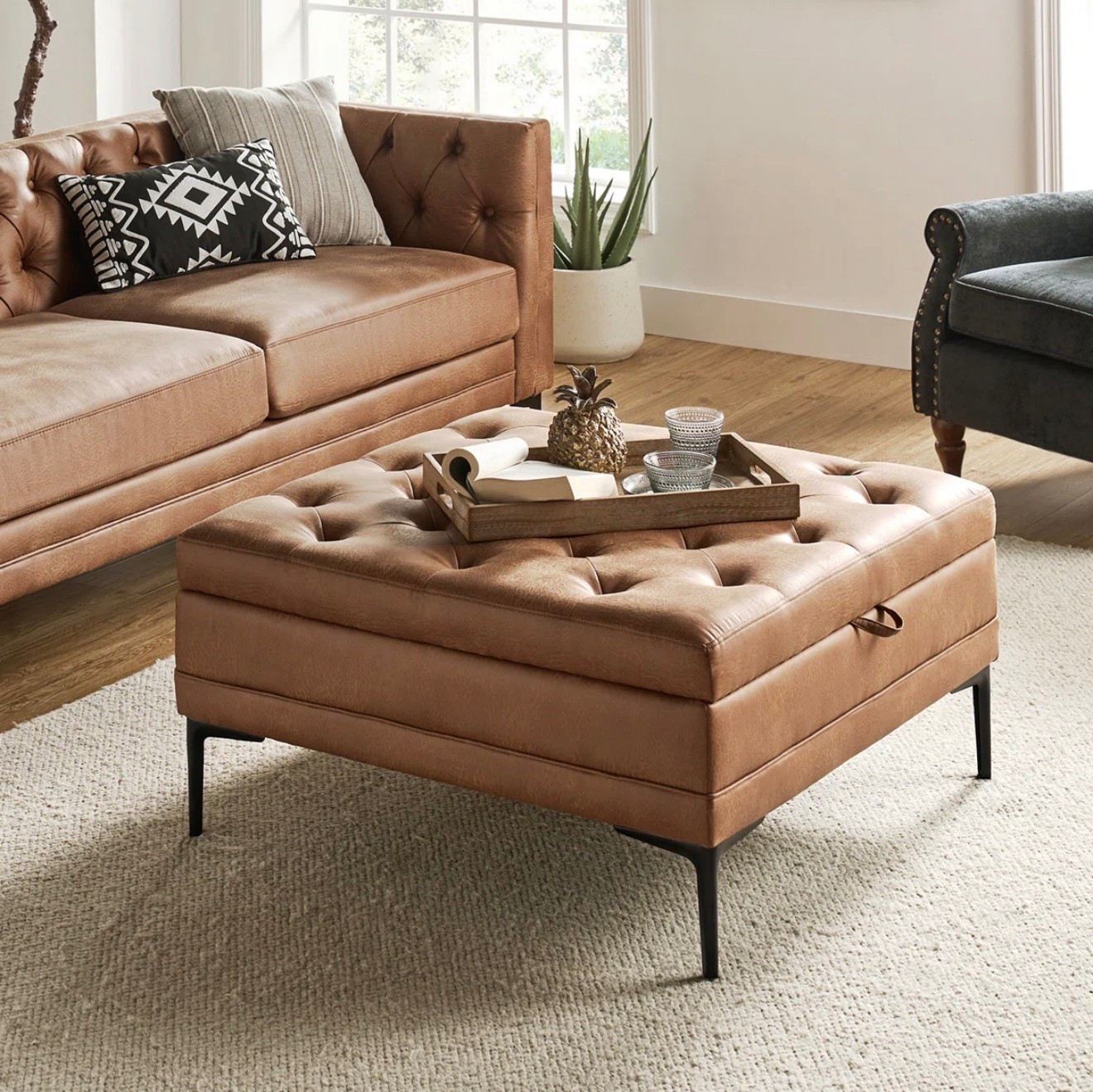 This multifaceted ottoman effortlessly combines elegance and practicality. Its discreet storage compartment is cleverly integrated beneath the seat cushion for a clutter free environment.

 

#LTKSaleAlert #LTKHome