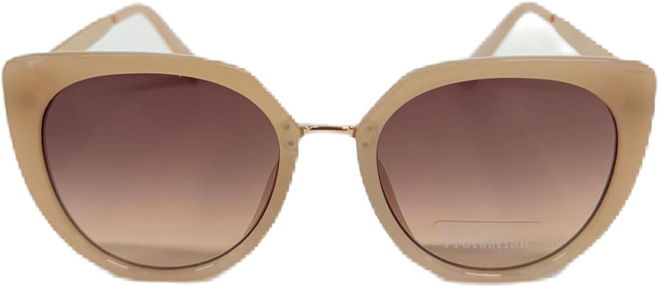 Midnight Sunglasses - Women's Butterfly Frame Sunglasses tan color | Amazon (US)