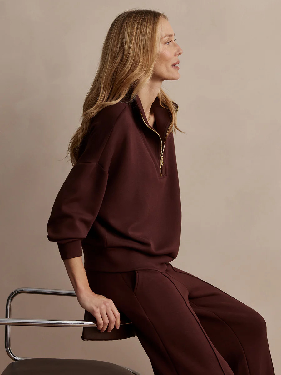 Hawley Half Zip Sweat | Varley UK | Varley UK