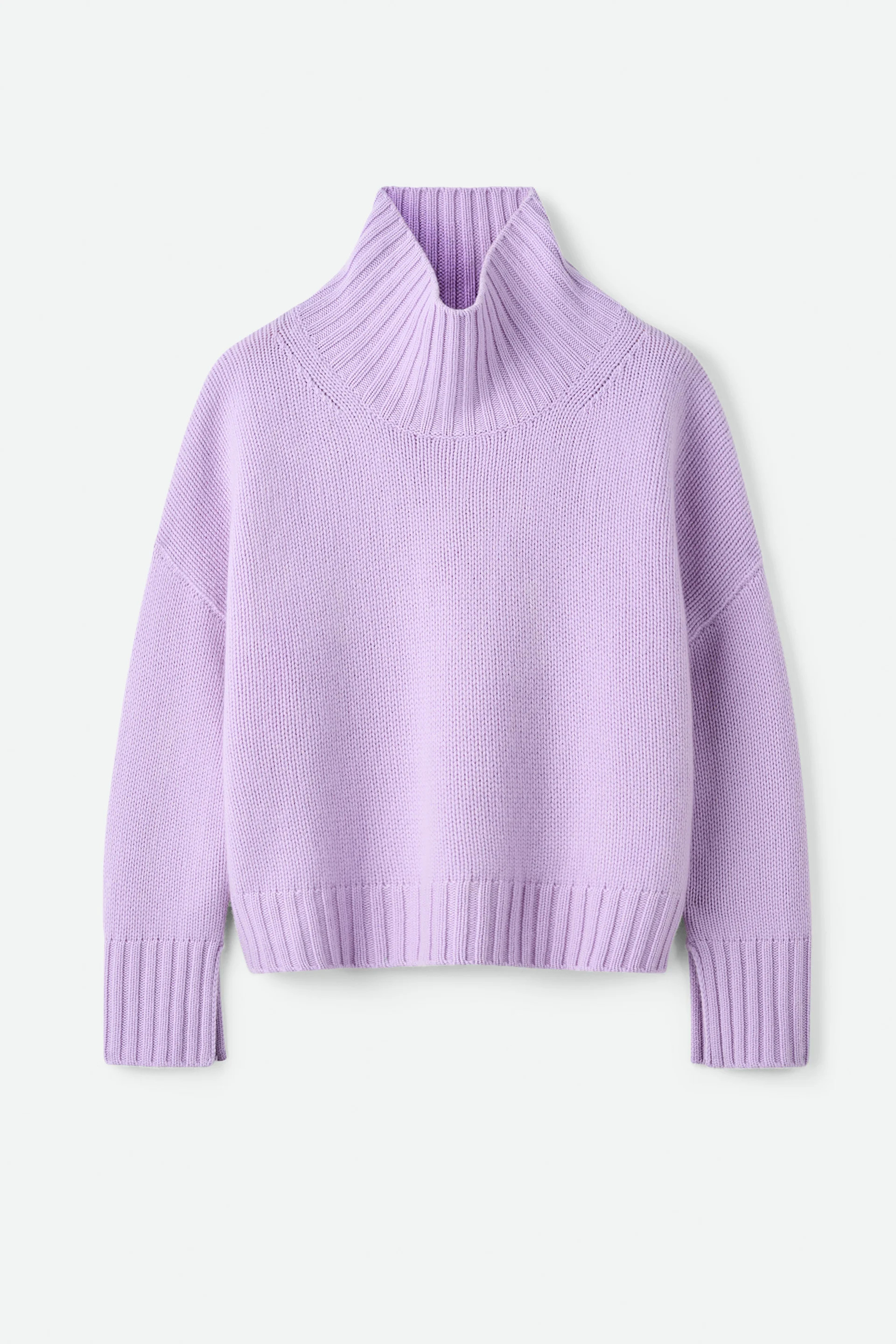 Girlfriend turtleneck - Turtlenecks - Lavender | Soft Goat | Soft Goat