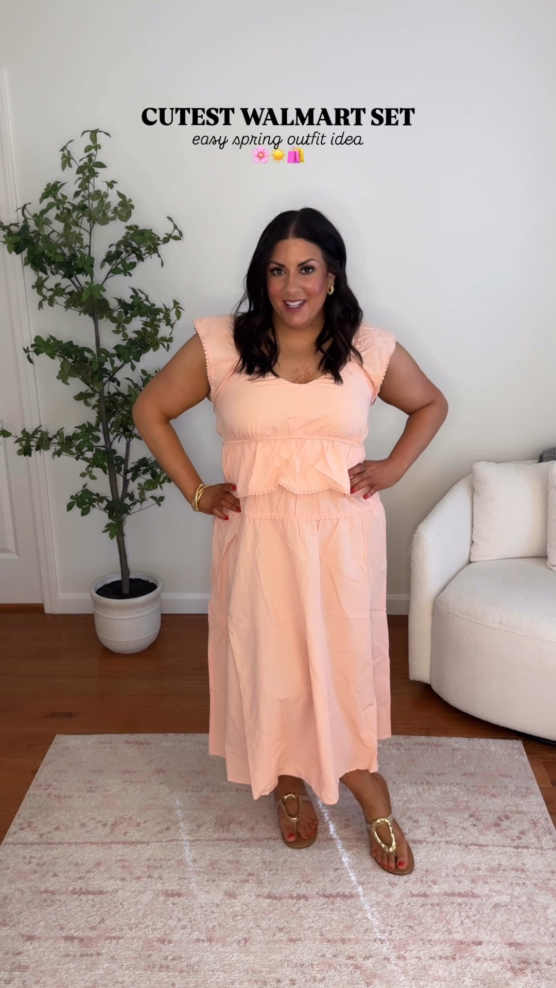 Wearing an XL in this matching set from Walmart and it’s sooo cute! I love how you can wear it together or separately 💕 

Maxi skirt outfit, going out top, cute top and jeans, jeans and a cute top, spring style, spring fashion, midsize style, midsize fashion 

#LTKWatchNow #LTKFindsUnder50 #LTKMidsize