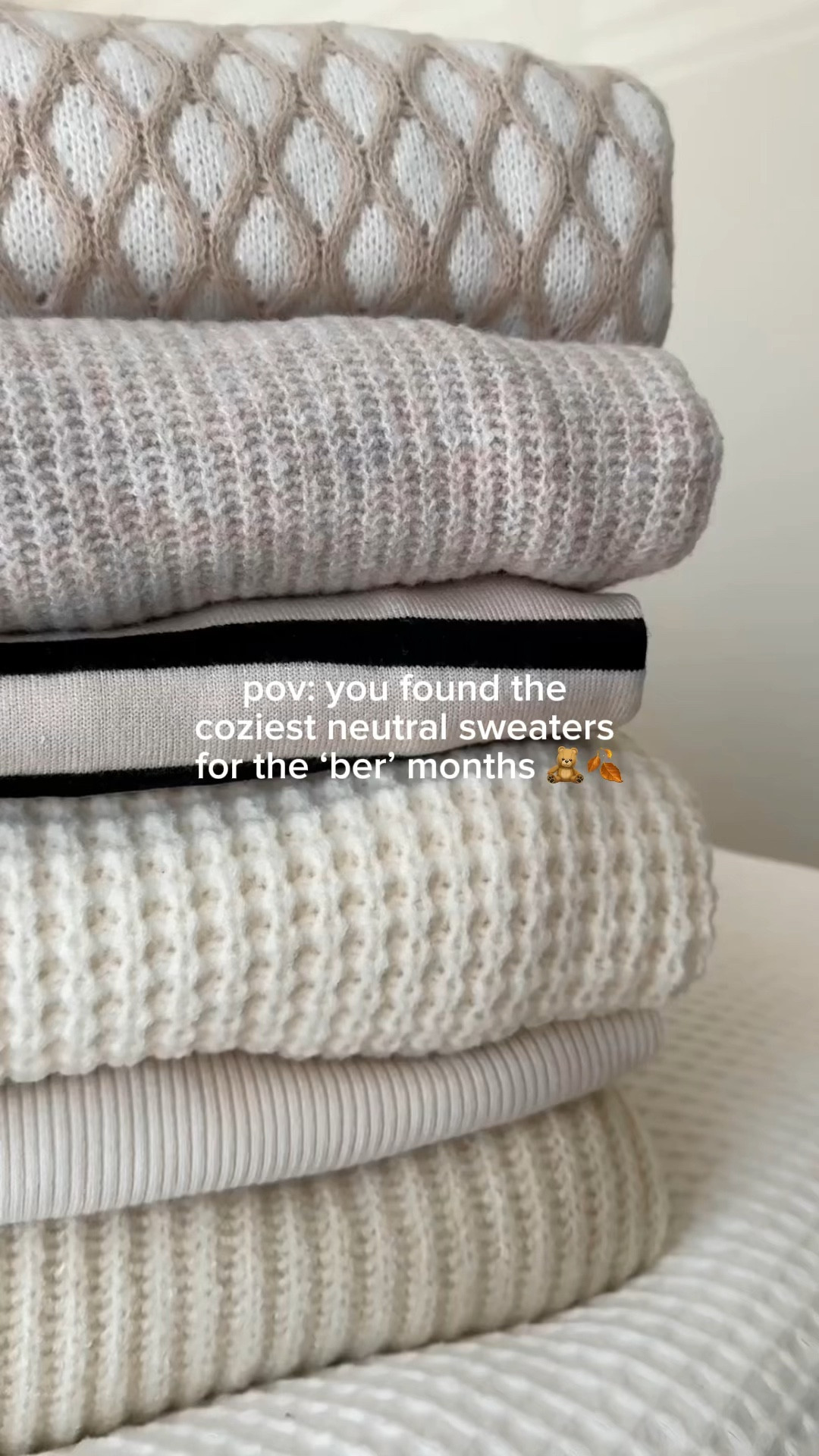 Cozy neutrals🤍 
Discount:  ADRIENEW15

#LTKBump #LTKStyleTip #LTKSeasonal
