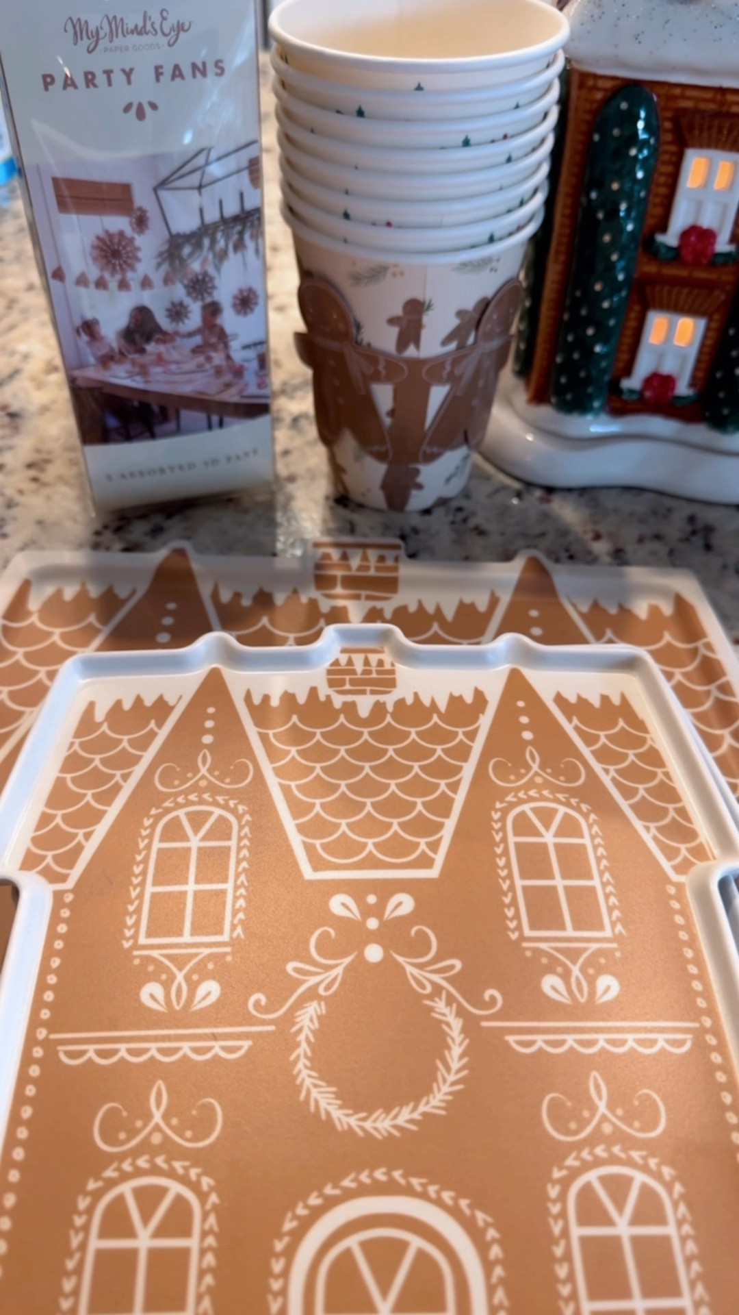 My favorite Christmas party decorations! This is the gingerbread set! 


Gingerbread house, party supplies, Christmas decor 

#LTKGiftGuide #LTKHoliday #LTKSeasonal