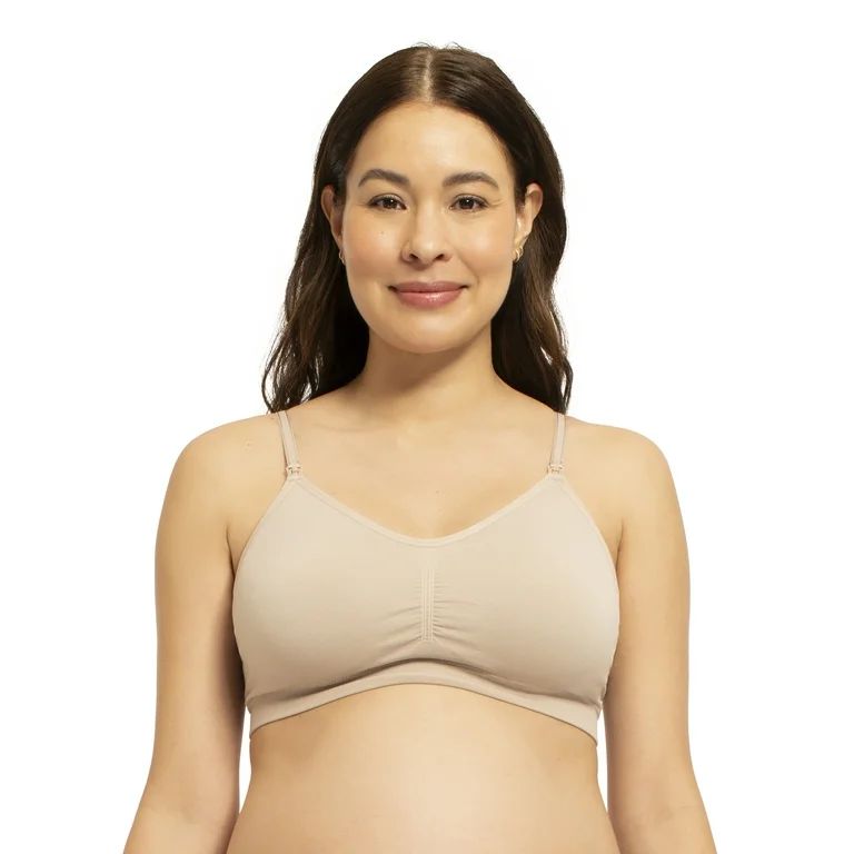 Destination Maternity Women's Cooling Rouched Nursing Bralette | Walmart (US)