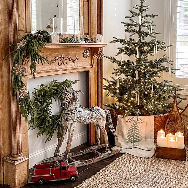 Vintage Inspired Rocking Horse | Antique Farm House