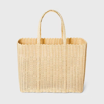 Woven Tote Handbag - Shade & Shore™ | Target