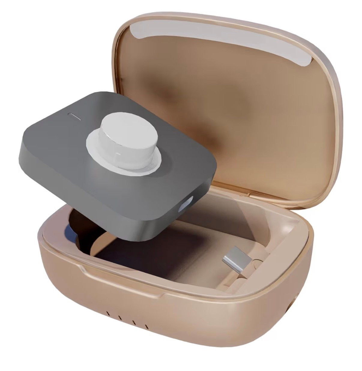 Doohoeek Updated Charging Case for Oura Ring 4 & 3 Charger, Wireless Power Station Fits Official Oura Chargers & Fit All-Sized Rings Gen 4 & 3 1000mAh (Official Charger NOT Included),Rosegold

#LTKfitnessgoals #LTKTravel