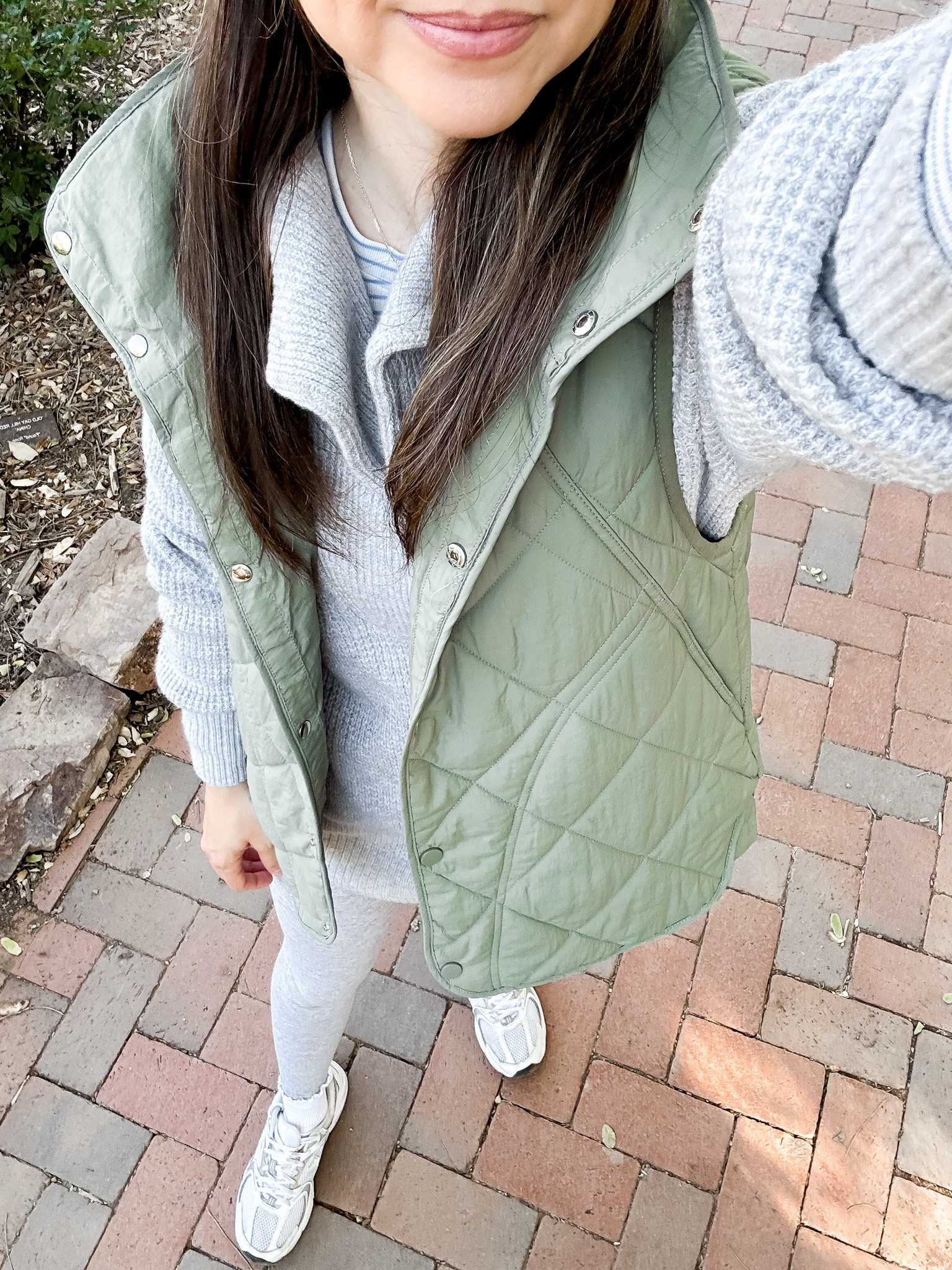 Xs vest
Xs waffle sweater 
Xs long sleeve 
Xs leggings 


#LTKActive