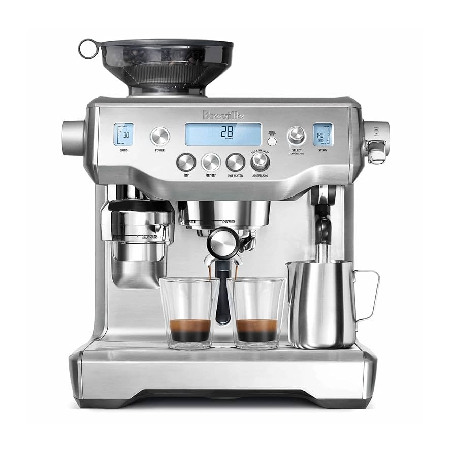 Breville Oracle Espresso Machine BES980XL, Brushed Stainless Steel | Amazon (US)