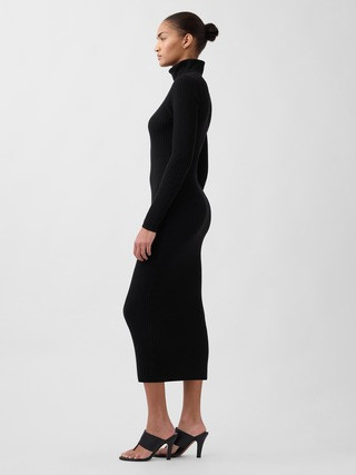 CashSoft Turtleneck Maxi Sweater Dress | Gap (CA)