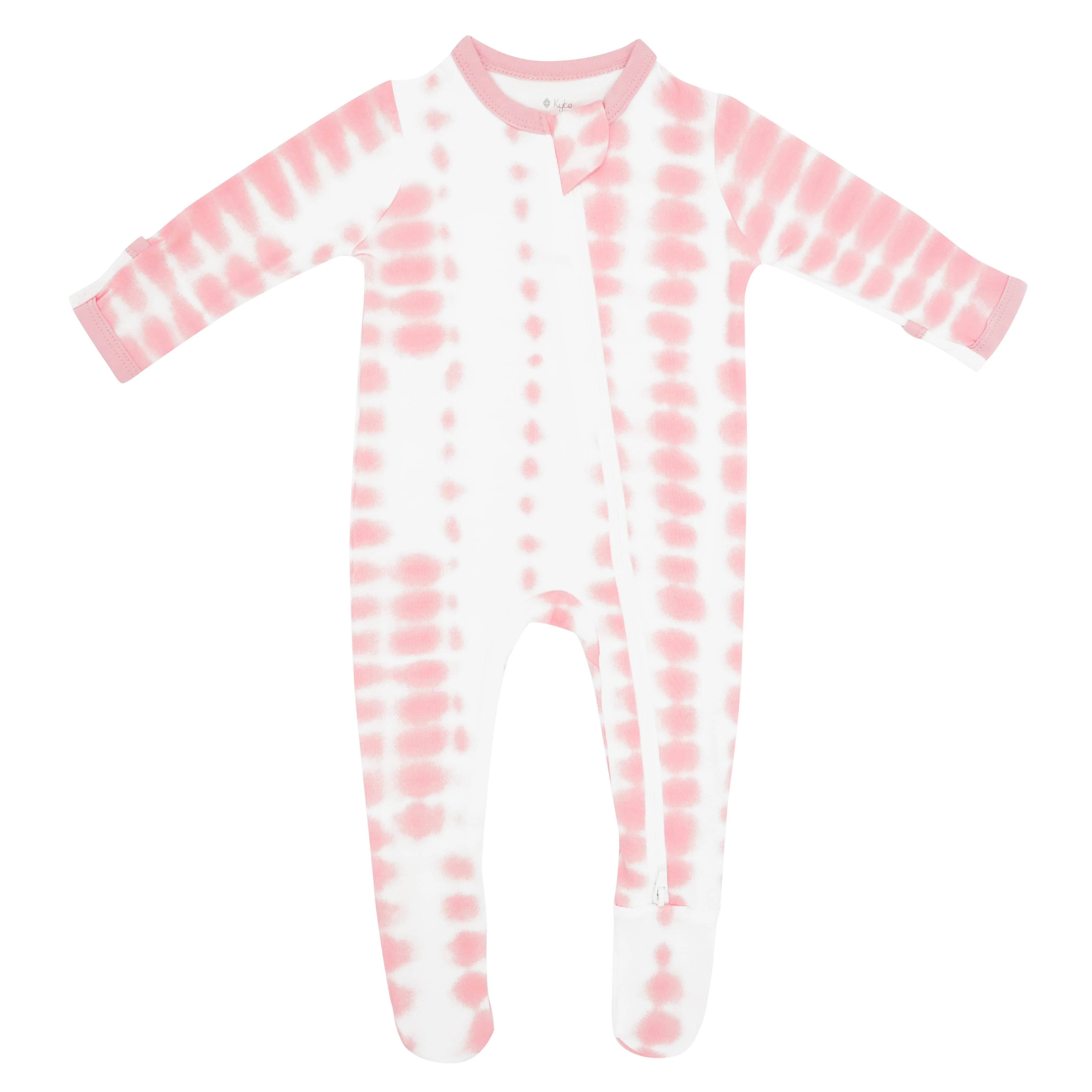 Zippered Footie in Crepe Rip Tide | Kyte BABY