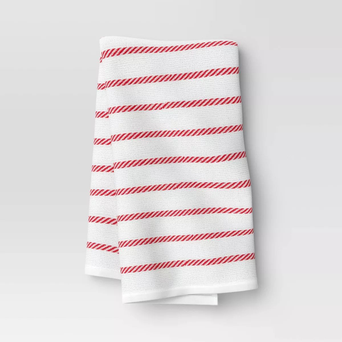 Christmas Striped Kitchen Towel Red - Wondershop™ | Target