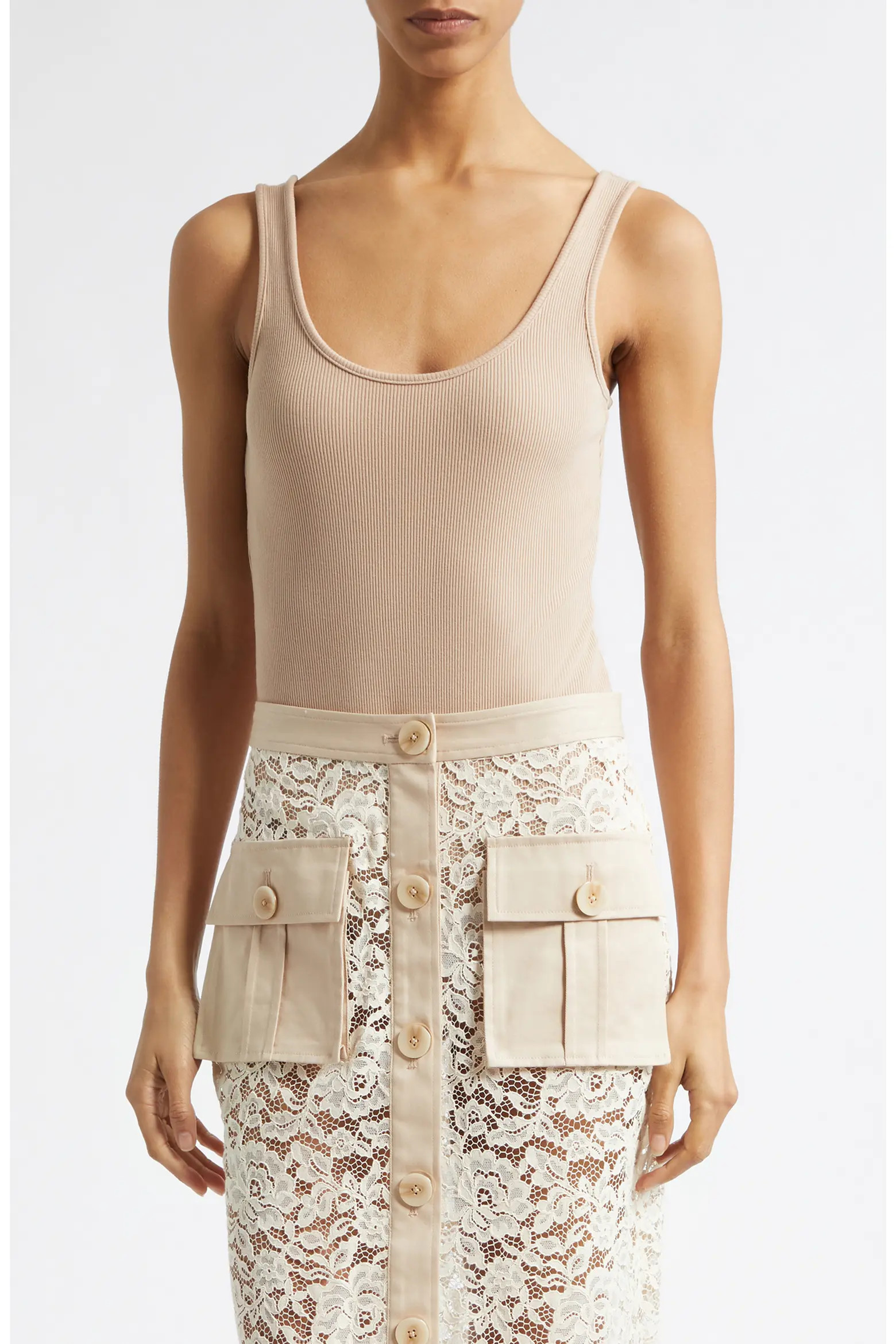 Nica Scoop Neck Tank Bodysuit (Women) | Nordstrom | Nordstrom