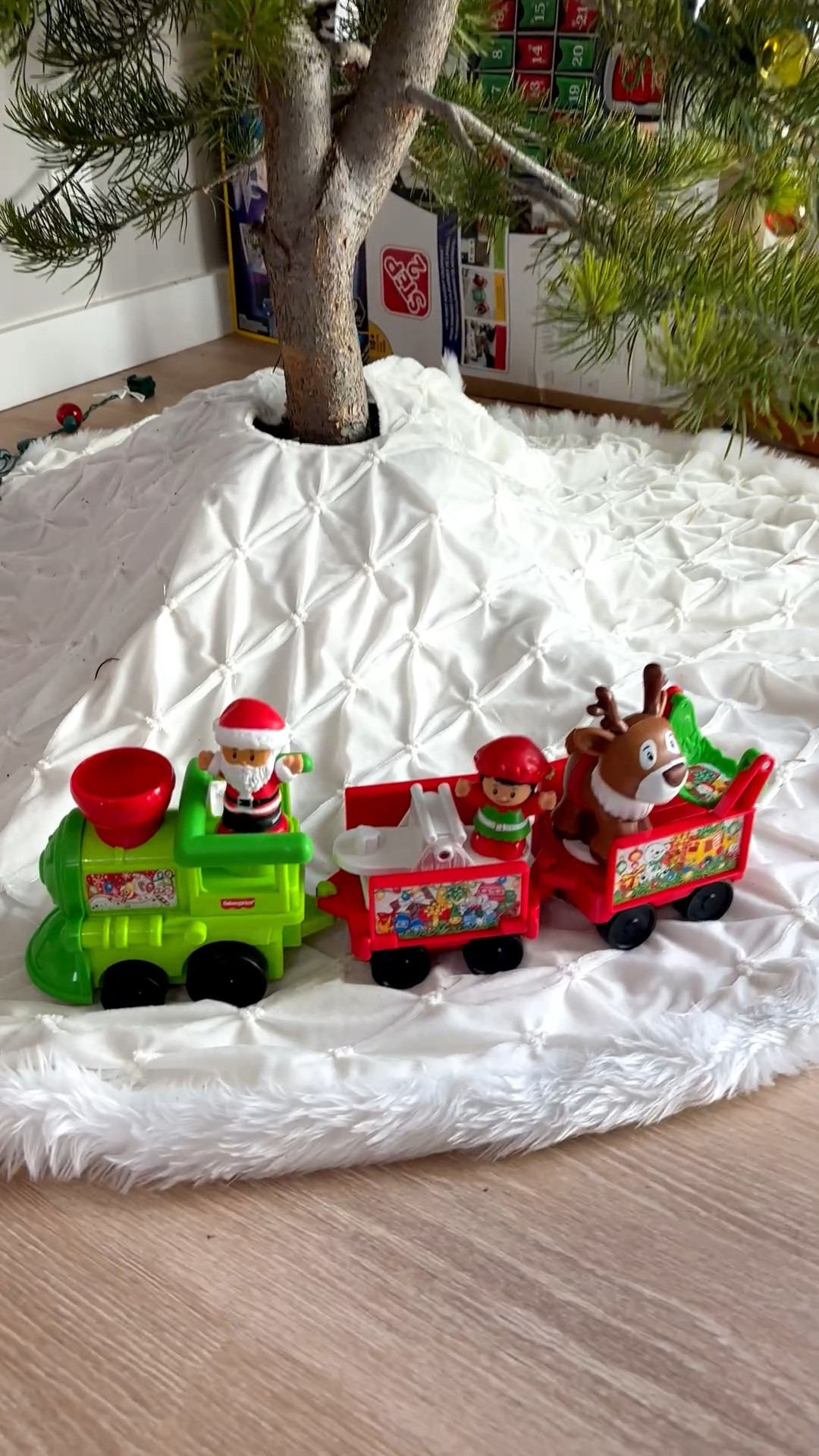 This Christmas set is absolutely adorable! 🎅🏻✨
The Fisher-Price Little People Musical Christmas Train comes with Santa, an elf, and a reindeer — perfect for pretend play and holiday fun. My kids LOVE Little People toys, and this festive train makes the cutest gift idea or Christmas morning surprise!
#LTKHoliday #LTKKids #FisherPrice #LittlePeopleToys #ChristmasToys #HolidayGiftIdeas #KidsChristmasGifts #ChristmasForKids #HolidayMagic #ToddlerToys #PreschoolToys #MomApprovedToys #ChristmasGiftGuide

#LTKKids #LTKBaby #LTKGiftGuide