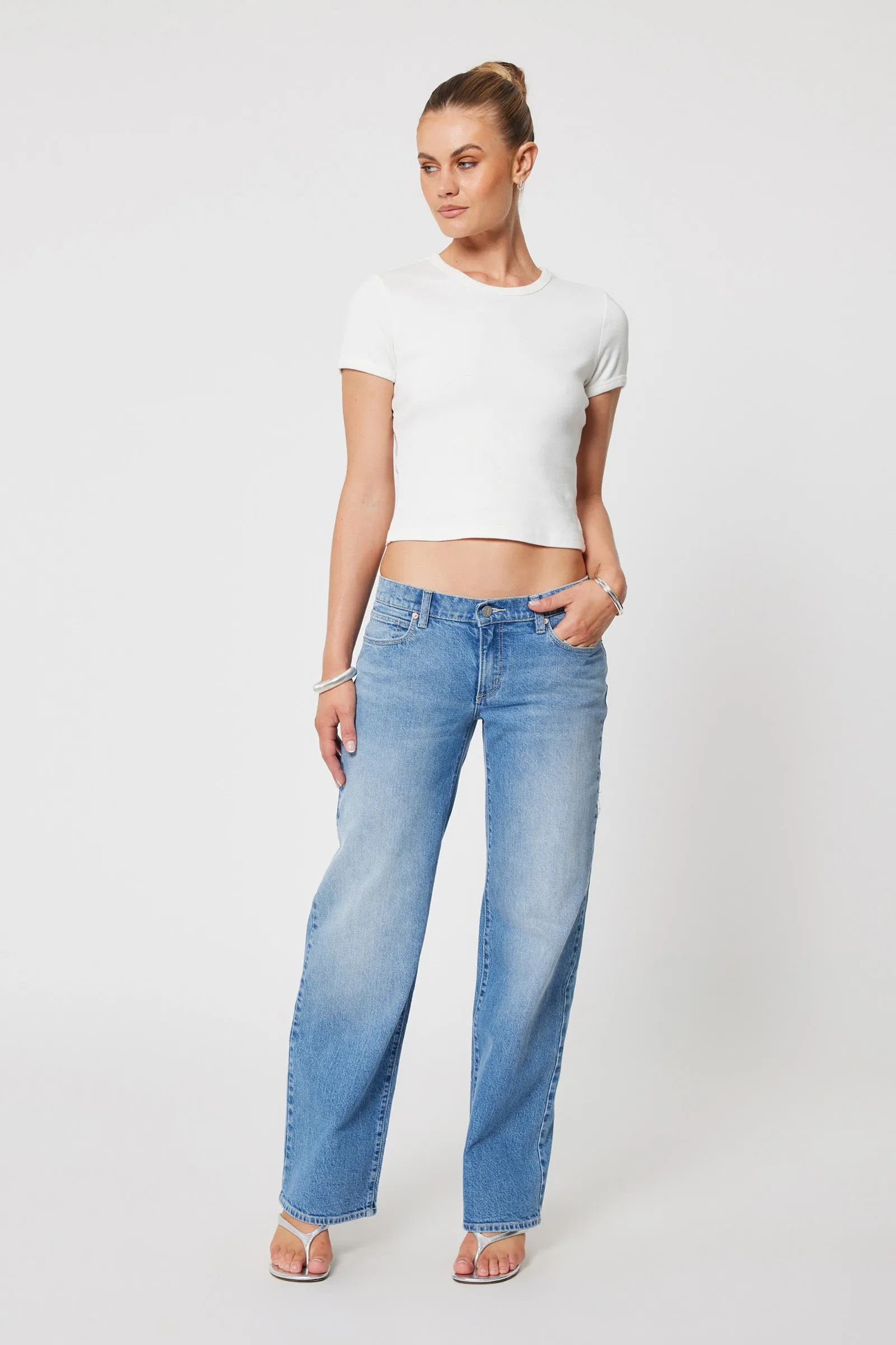 99 Low & Wide - Cleo | Abrand Jeans US
