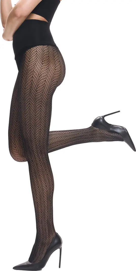 HEIST Herringbone Net Tights | Nordstrom | Nordstrom