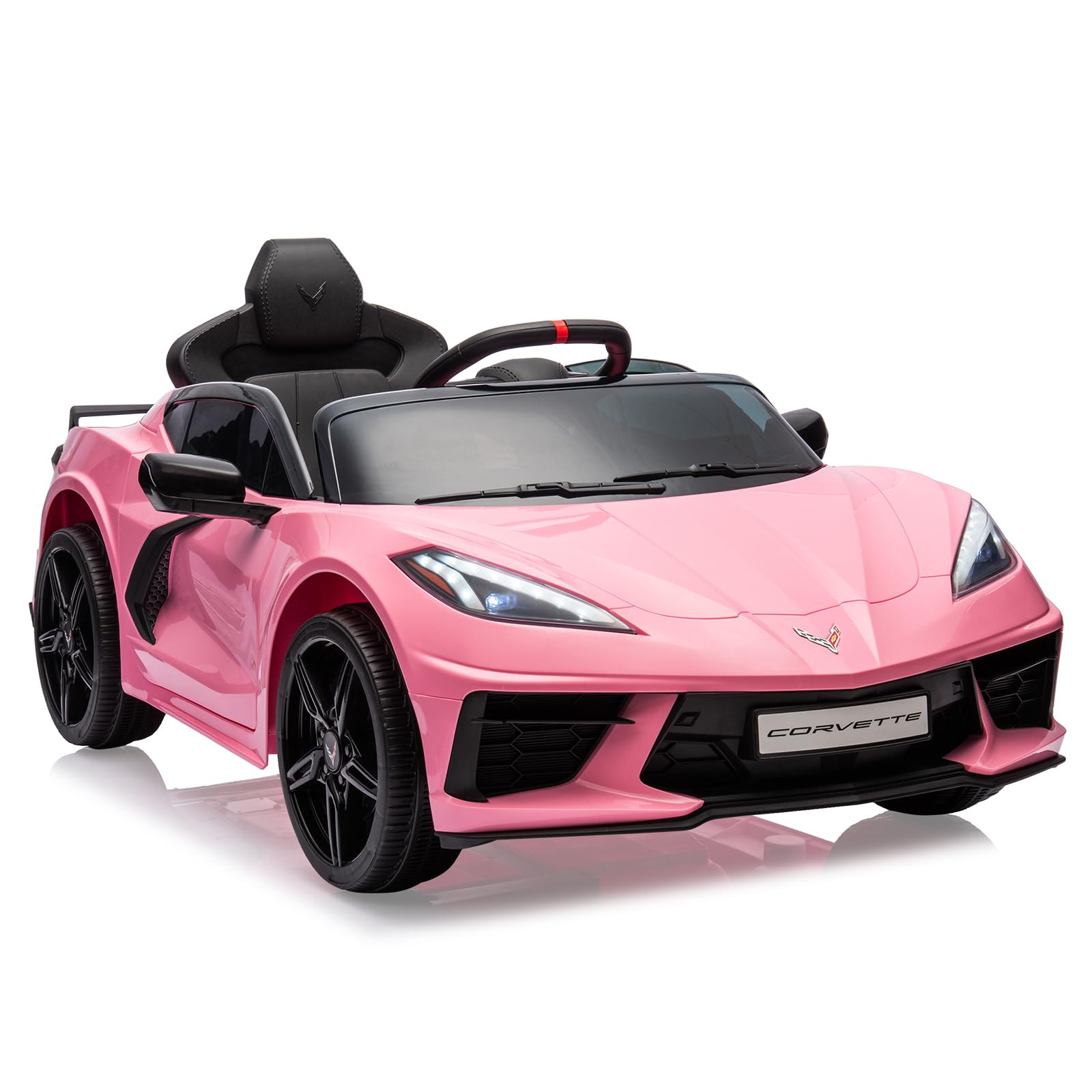 12V Kids Ride on Car Licensed Corvette Battery Powered Car Toddlers Electric Sports Car Toy with ... | Amazon (US)