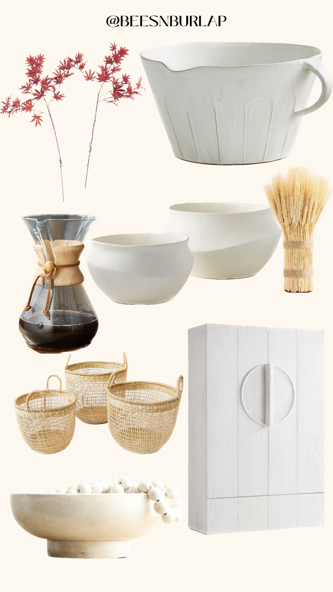 You asked for it….
.
I can’t believe I’ve never shown this cabinet up close. But I get asked alot “what’s in there”… here’s a quick look. I’ve got a little bit of pottery…dishes…serving pieces…linens…glass canisters…teapots and other goodies! This piece is one of my favorites! It holds so much. Kind of my “overflow” cabinet since I don’t have any upper cabinets anymore. I absolutely love it!
.
Where do you store all your “stuff”…do you have a cabinet like mine? 
.
 ✨Comment LINK and I’ll send sources to shop this post directly to your DMs✨ Or tap the link in my profile. 
.
.
.
.
#homeinteriors #interiorstyling #kitchendecor #homeorganization #seasonaldecor #whitekitchen #cozyhome #storageideas #falldecorations #winterdecor #stylingtips #houseandhome #organicmodern 
.
.
Home Decor | cozy home decor | fall decor 
Crate and Barrel | amazon home | easy diy | ltkhome | style with me | neutral decor | kitchen accessories 
Biophilic Design | Organic Modern
Indoor Plant Decor  | Indoor plants | styling tips 
Interior styling | Interior design | Open concept
Modern Organic | Minimal Decor | baskets | pottery 
Home inspiration | Modern Decor | furniture | pottery barn | house and home | white interiors | Sustainable Decor | Organic Rustic Decor | winter white | storage ideas
Japandi Decor |  Luxury Decor | kitchen cabinet 
Japandi Interior | Dining Room Decor
Fall Decor | seasonal Holiday | storage and organization

#LTKhome #LTKsalealert #LTKHolidaySale