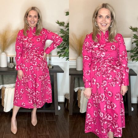 Love these new arrivals from Scoop at Walmart! I’m wearing a size small in this dress at 1.5 months postpartum. All of the new arrivals  are under $40 and come in some gorgeous spring colors and prints! 

Work wear, vacation outfit, casual style, Valentine’s Day outfit, jeans, spring dress, spring outfit, Walmart style 

#LTKstyletip #LTKSeasonal #LTKworkwear