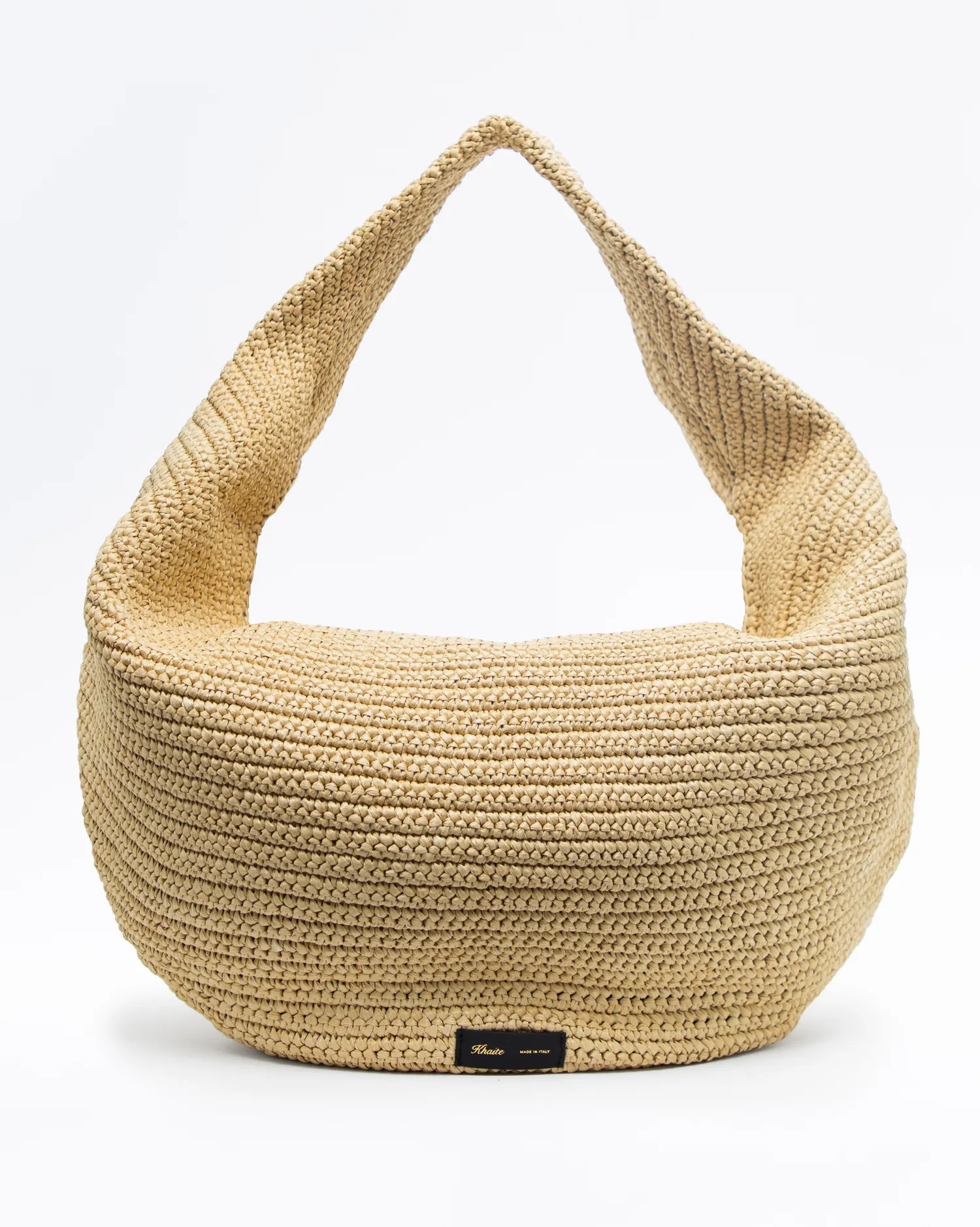 Raffia Large Olivia Hobo Bag | Vivrelle