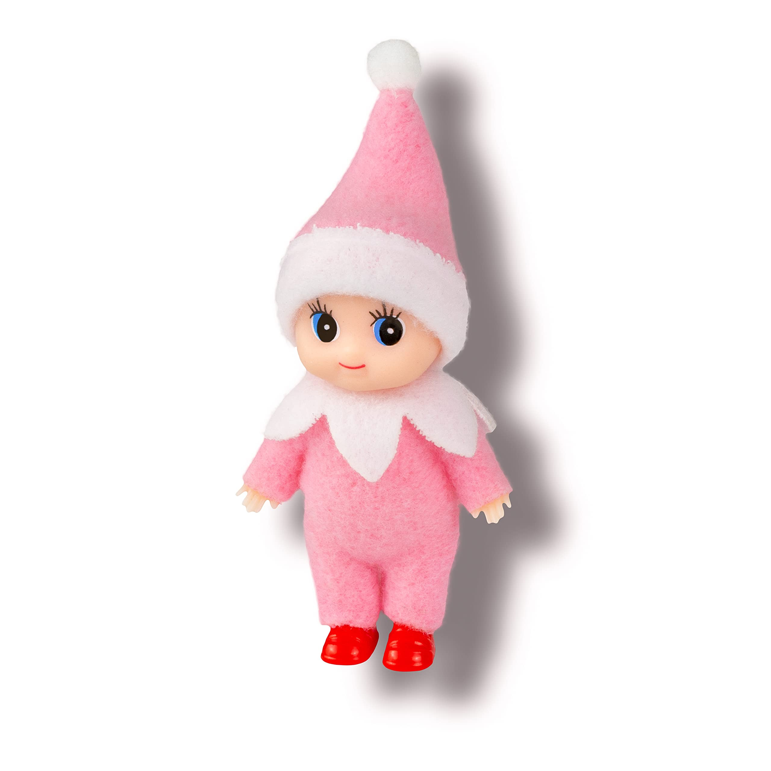 Christmas Baby Elf Doll in Pink Jumpsuit | Amazon (US)