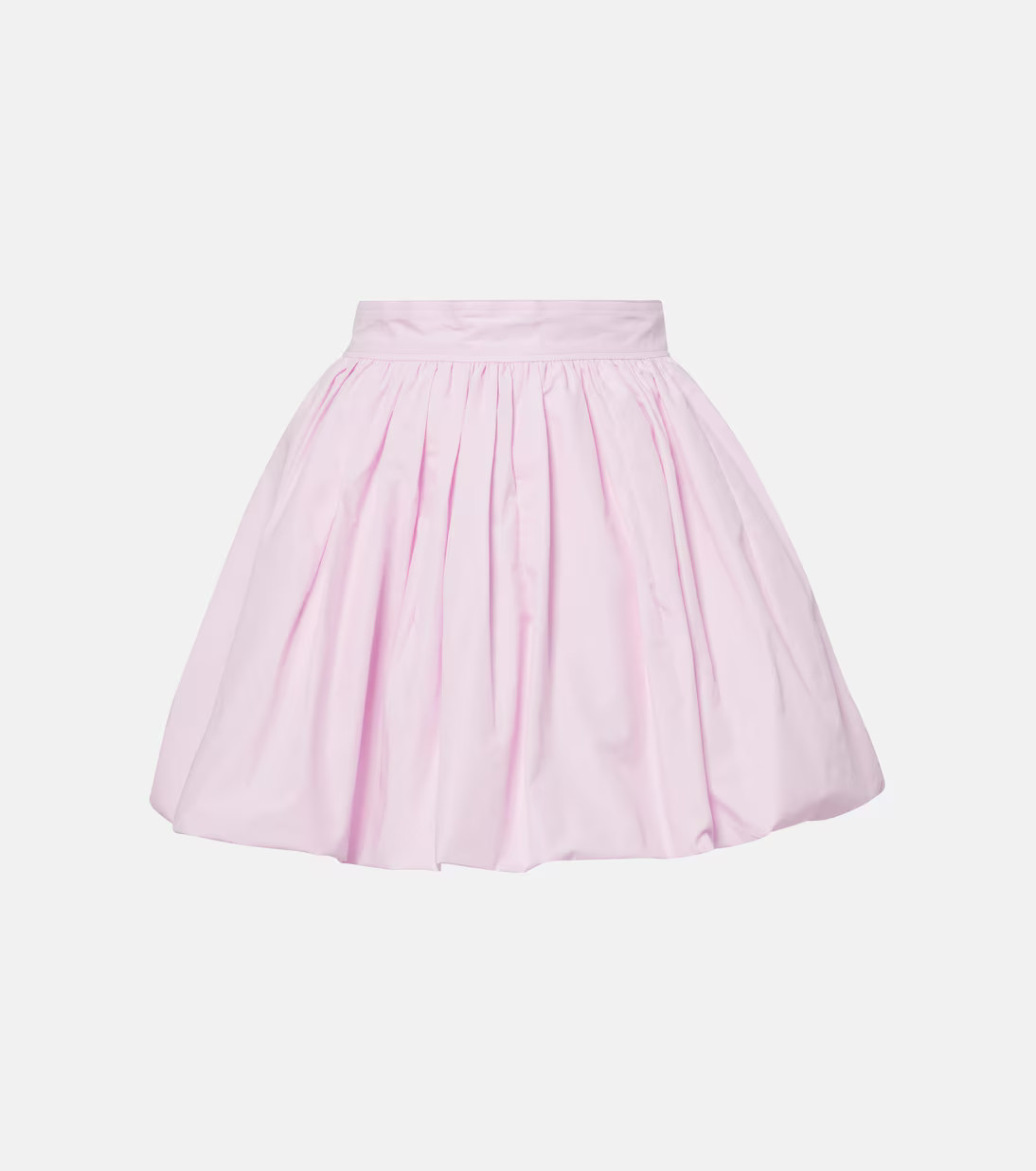 Gathered cotton miniskirt | Mytheresa (US/CA)