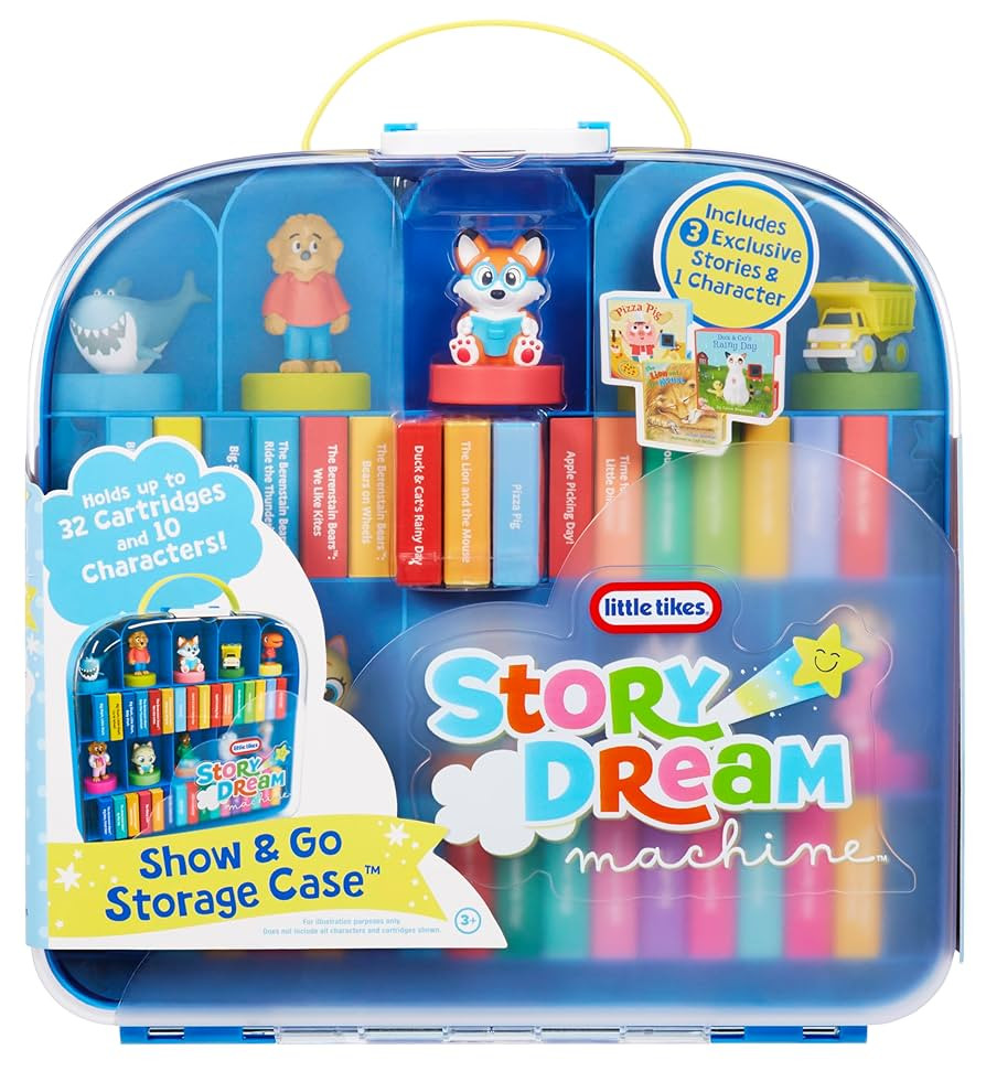 Little Tikes Story Dream Machine Show & Go Storage Case, Storytime, Books, Audio Play, Character,... | Amazon (US)