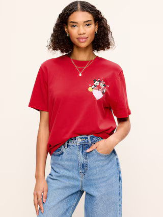 Old Navy x Disney Mickey Mouse & Minnie Mouse T-Shirt for Adults | Old Navy (US)