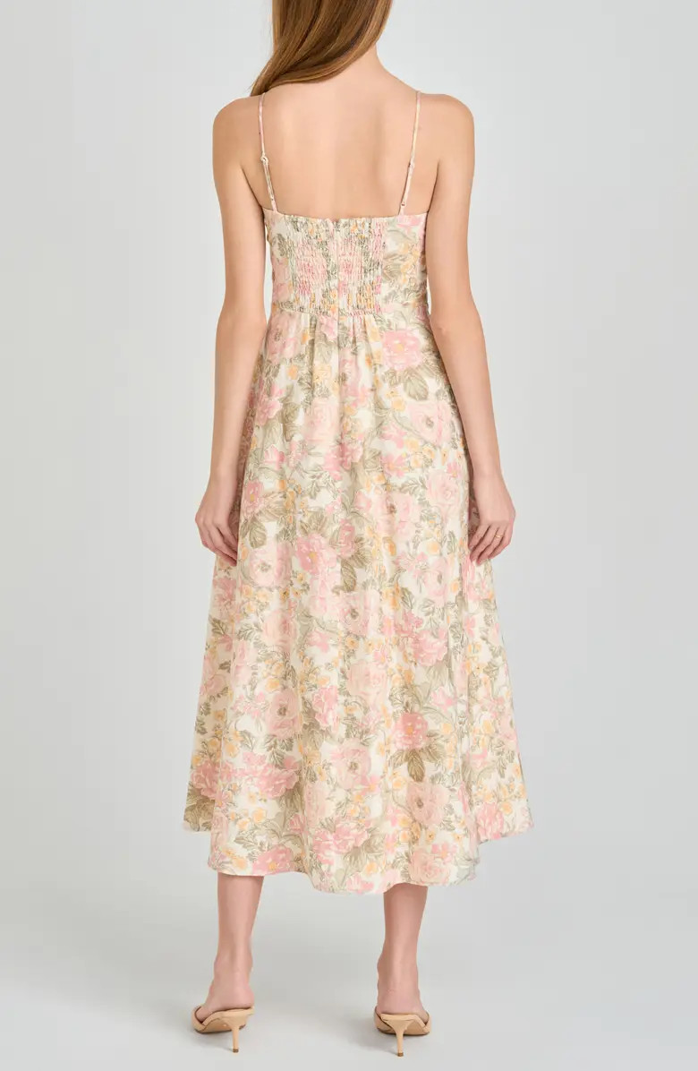 Josefina Floral Fit & Flare Midi Dress | Nordstrom